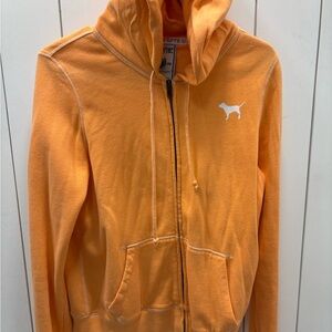 PINK Victoria's Secret Orange Hoodie